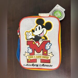 Disney Mickey Mouse Classic Insulated Lunch Bag NWT – Kids School